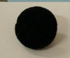 #89005358 1/2 inch (12 mm) Velvet Button